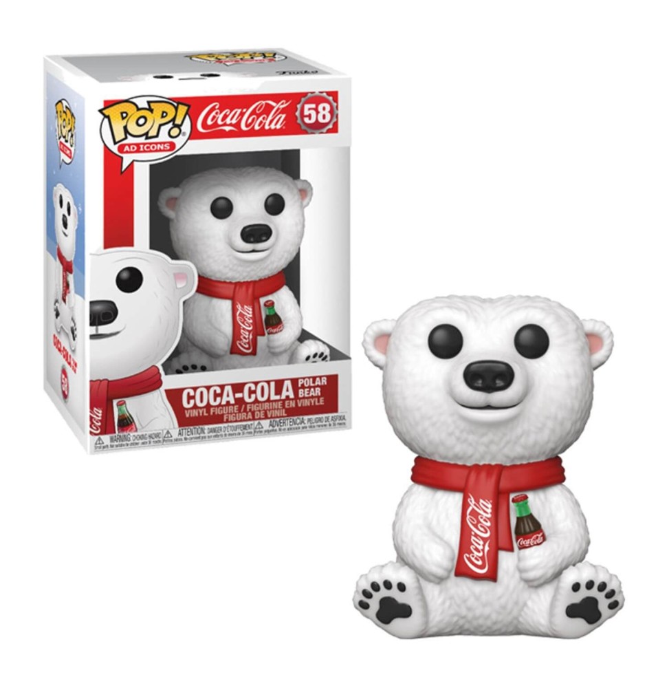 Figurine Icons Coca Cola - Polar Bear Pop 10cm