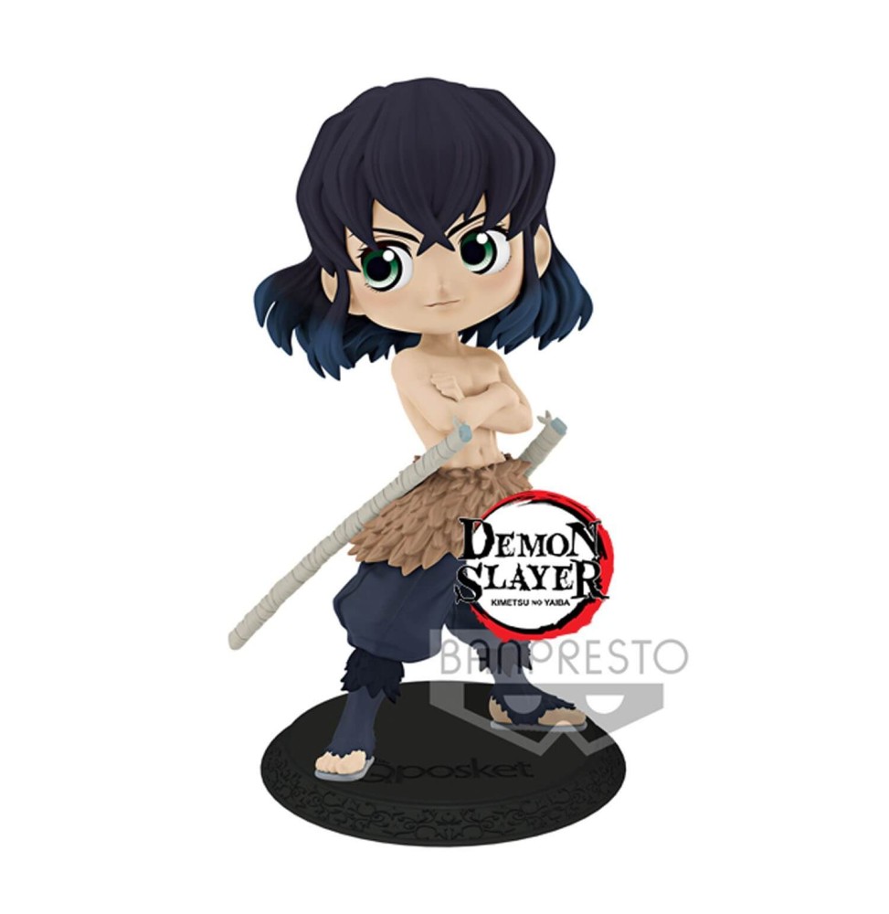 Figurine Demon Slayer Kimetsu No Yaiba - Inosuke Hashibira Ver A Q Posket 14cm