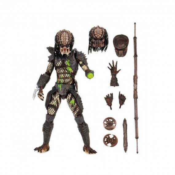 Figurine Predator - Predator Ultimate Battle Damaged City Hunter 20cm
