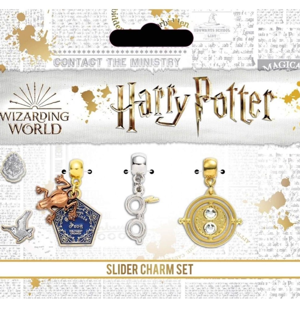 Pendentif Harry Potter - Set Retourneur De Temps Lunettes Harry Et Chocogrenouille