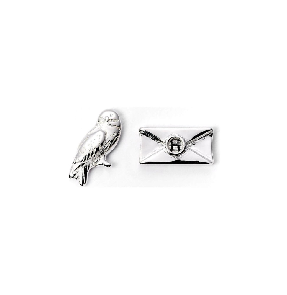 Boucles D'oreilles Harry Potter - Hedwidge & Lettre