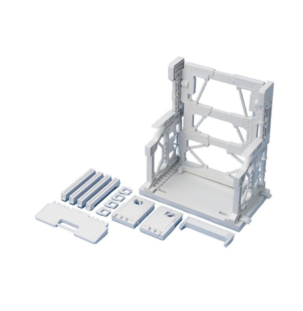 Socle Gundam Gunpla - Action Base System Base 001 White