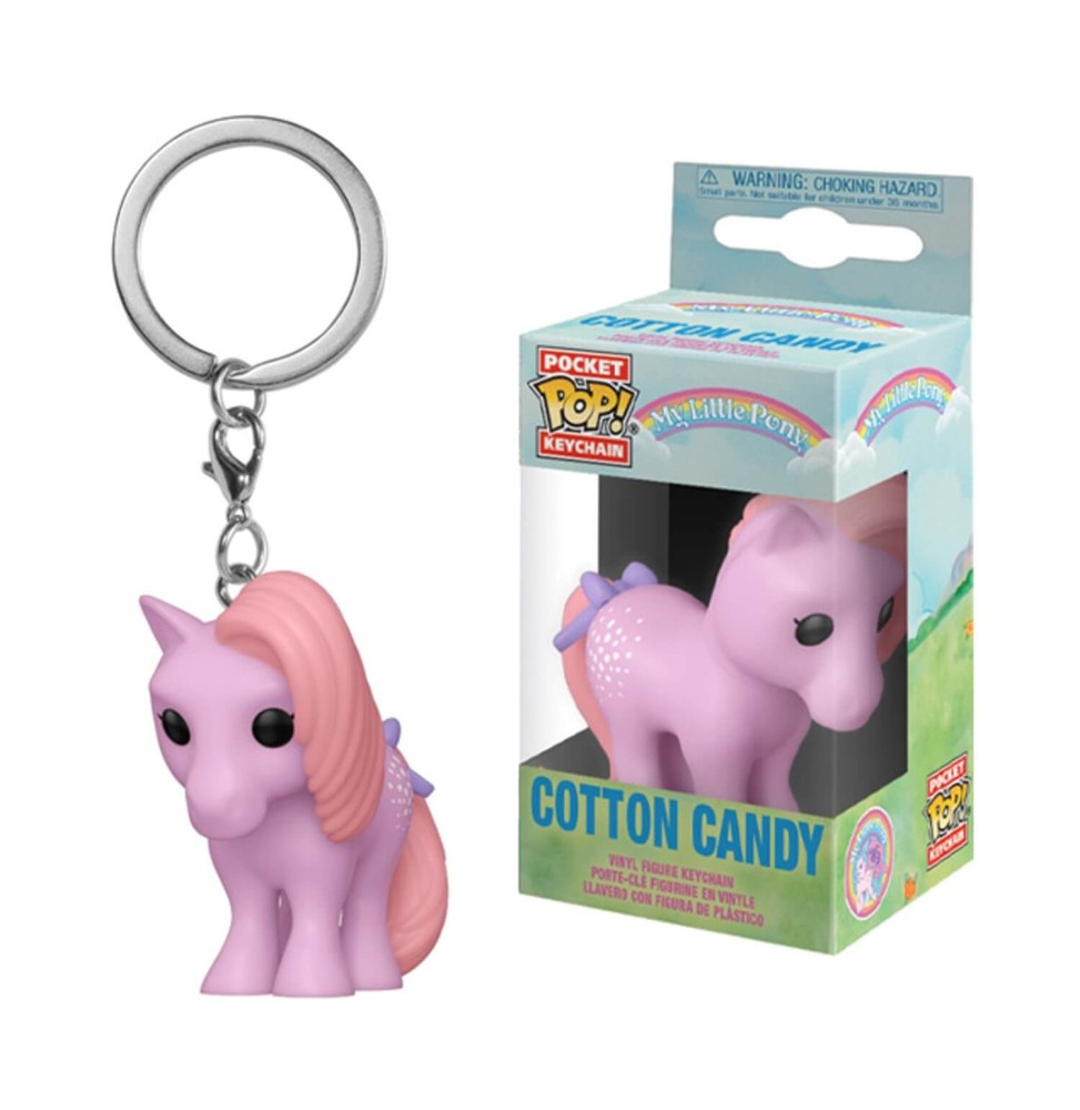 Porte Clé My Little Pony - Cotton Candy Pocket Pop 4cm