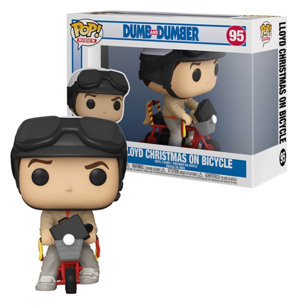 Figurine Dumb & Dumber - Lloyd On Bicycle Pop Rides 10cm