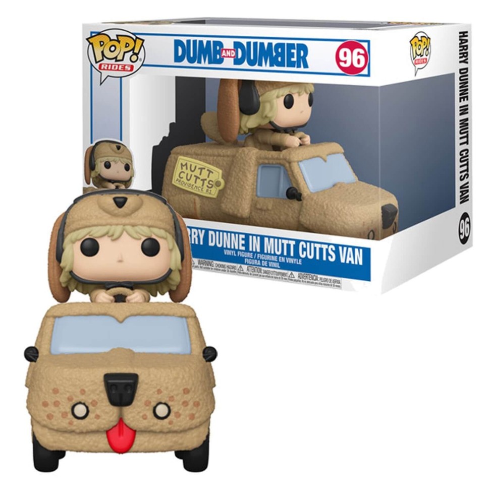 Figurine Dumb & Dumber - Harry Muttscutts Van Pop Rides 10cm