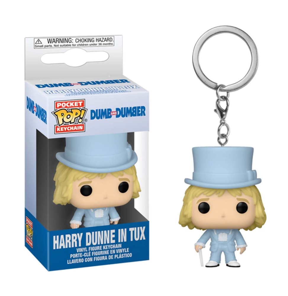 Porte Clé Dumb & Dumber - Harry In Tux Pocket Pop 4cm