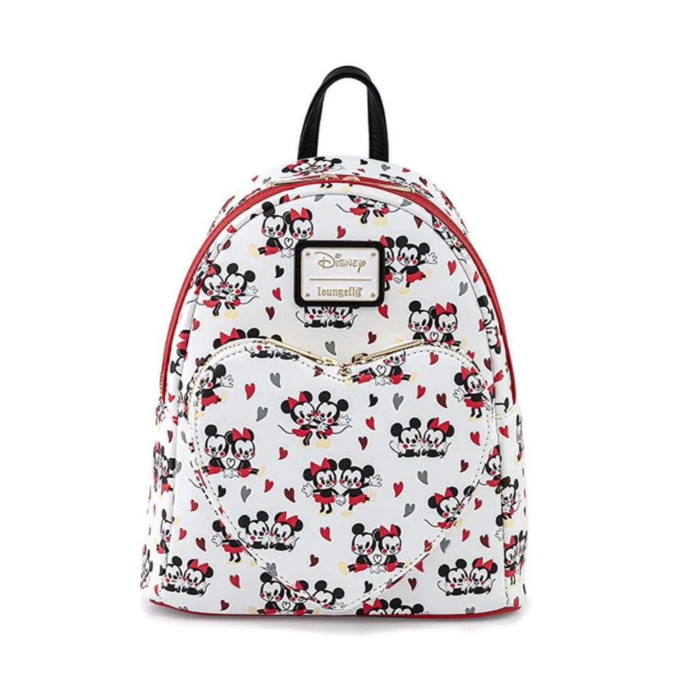 Mini Sac A Dos Disney - Mickey & Minnie Mouse Heart