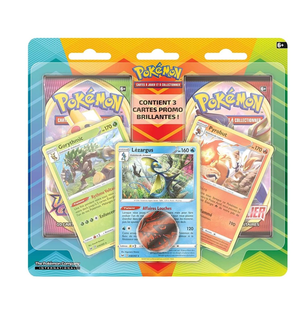 Pokemon - Pack 2 Boosters Janvier 2021