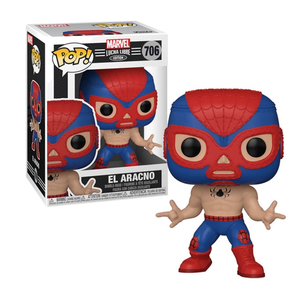 Figurine Marvel - Luchadores Spider Man Pop 10cm