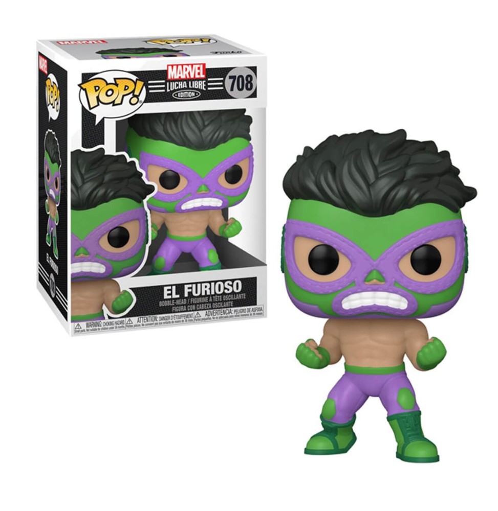 Figurine Marvel - Luchadores Hulk Pop 10cm