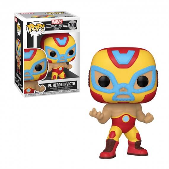 Figurine Marvel - Luchadores Iron Man Pop 10cm