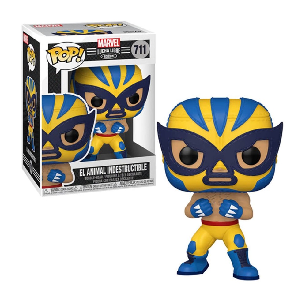 Figurine Marvel - Luchadores Wolverine Pop 10cm