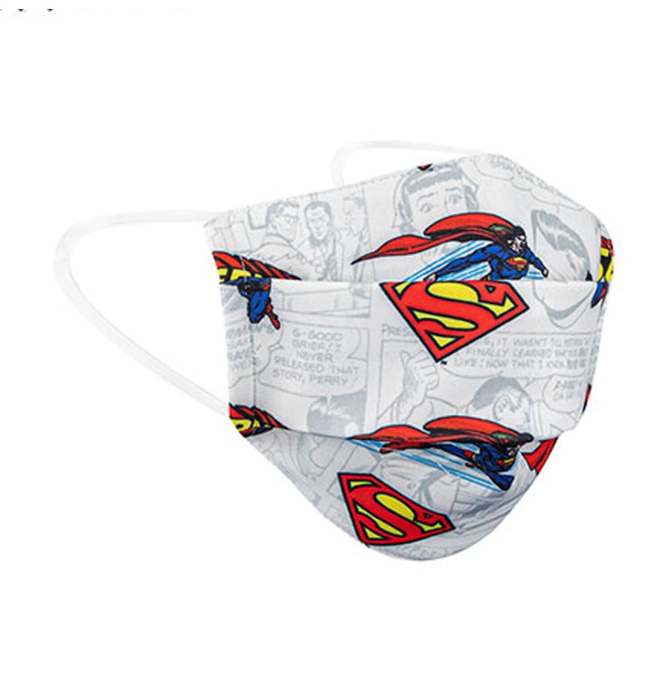 Masque DC Comics - Masque Superman barrière réutilisable