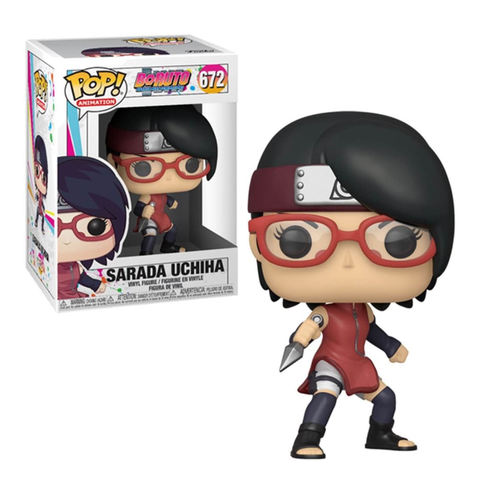 Figurine Boruto - Sarada Uchiha Pop 10cm