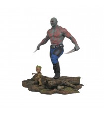 Figurine Marvel Gallery GOTG2 - Drax & Baby Groot 23cm