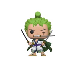 Figurine One Piece - Roronoa Zoro Wano Kuni Pop 10cm