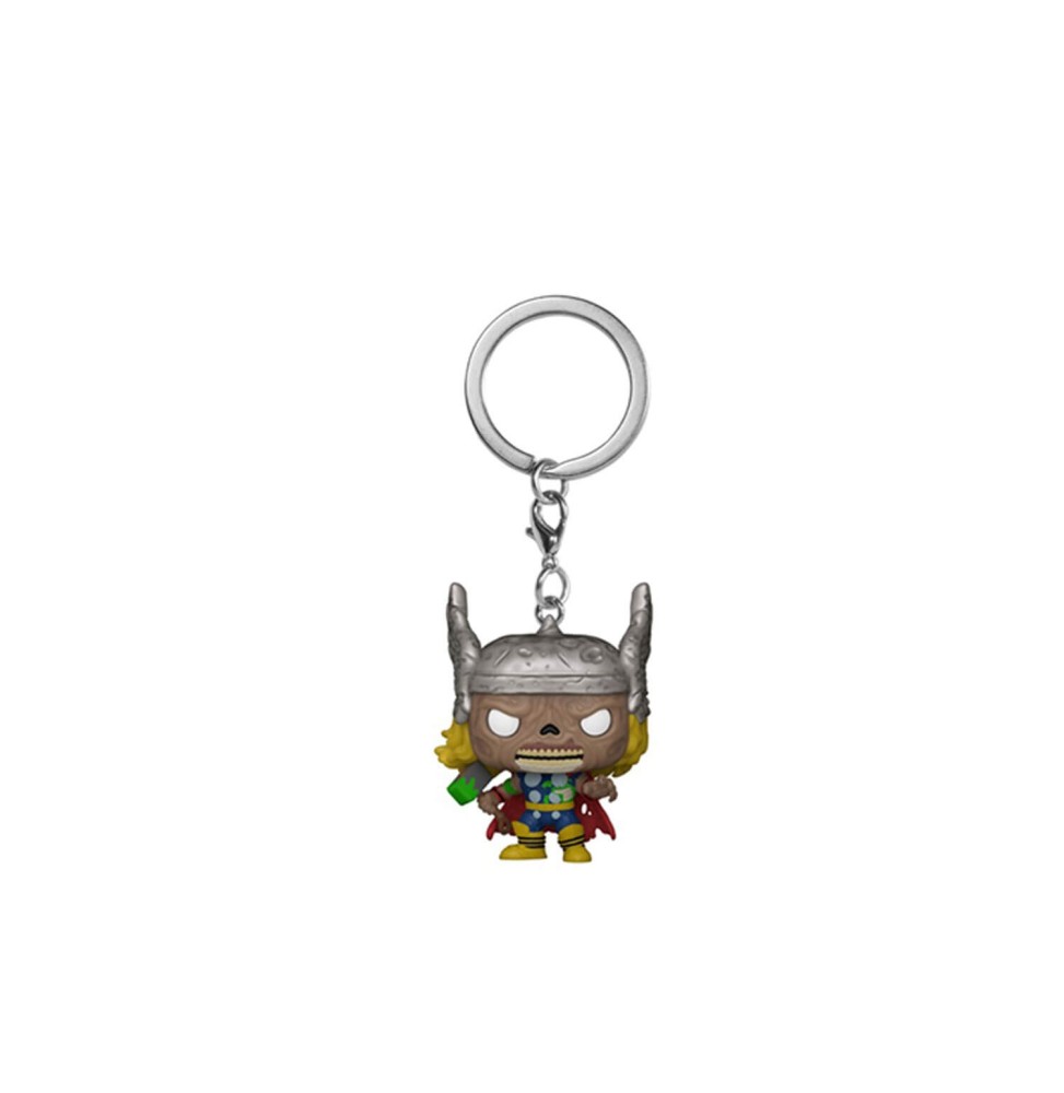 Porte Clé Marvel - Zombies Thor Pocket Pop 4cm