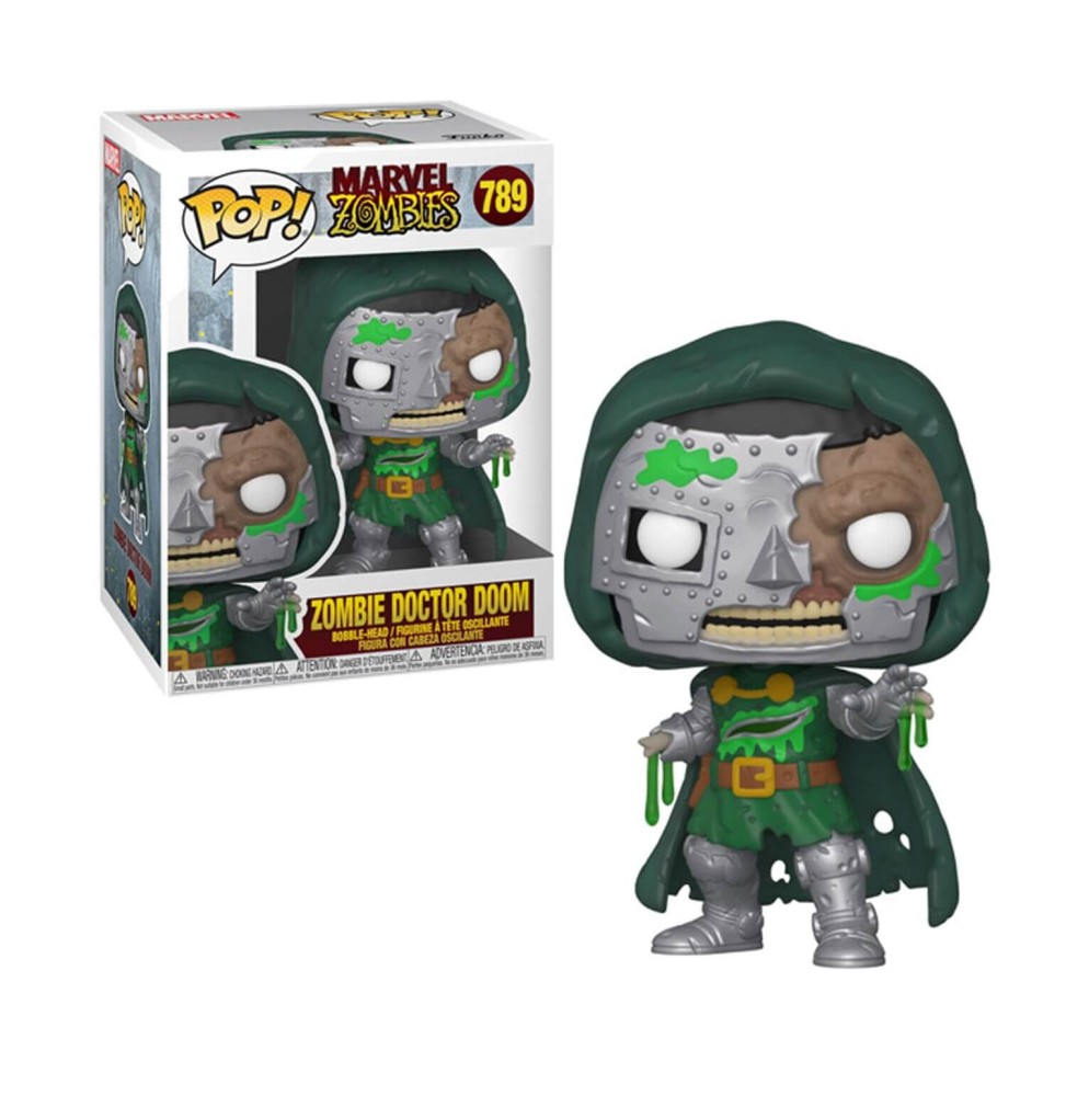 Figurine Marvel - Zombies Dr. Doom Pop 10cm