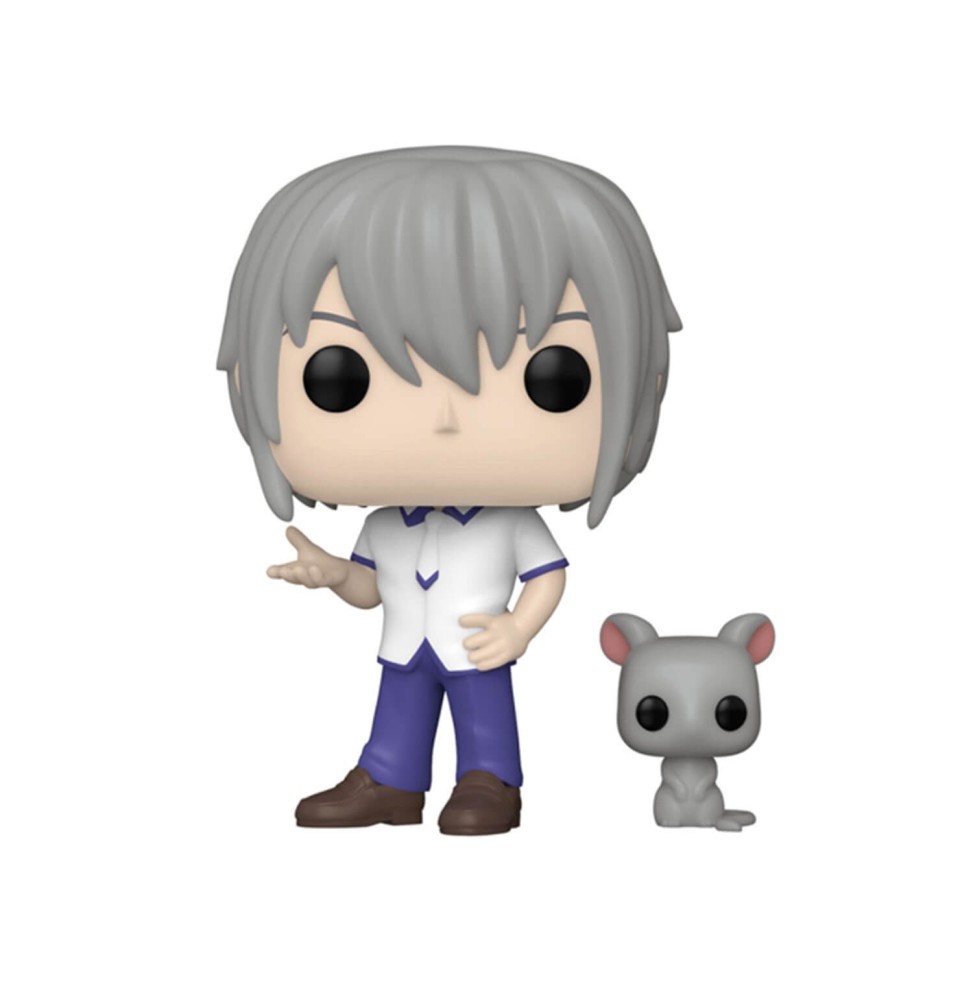 Figurine Fruits Basket - Yuki Soma With Rat Pop 10cm