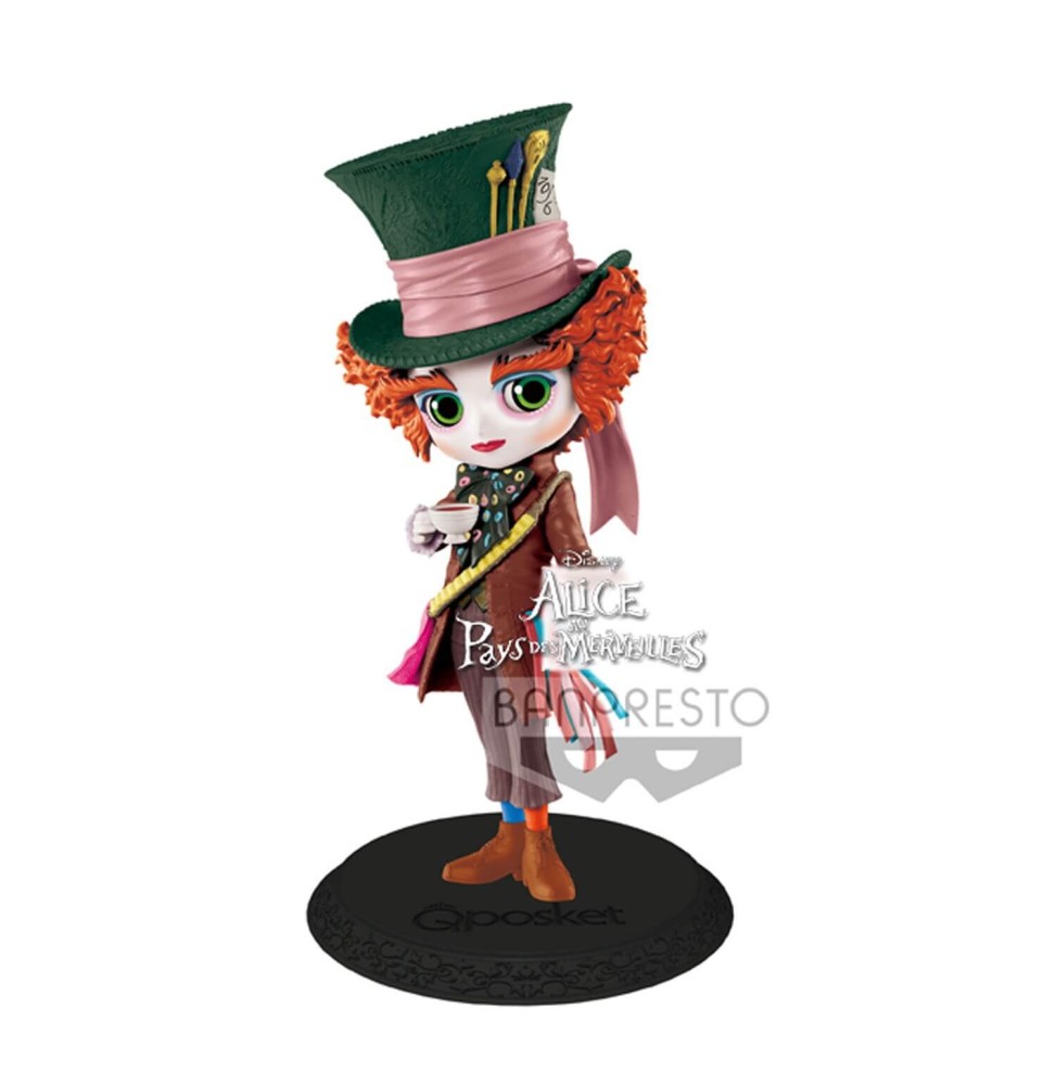 Figurine Disney - Mad Hatter Q Posket Ver A 14cm