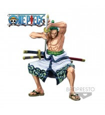 Figurine One Piece - Roronoa Zoro Super Master Stars Piece Manga Dimensions 22cm