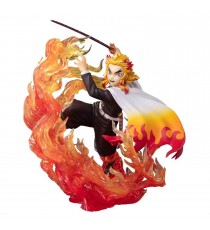 Figurine Demon Slayer - Kyojuro Rengoku Flame Breathing Figuarts Zero 18cm