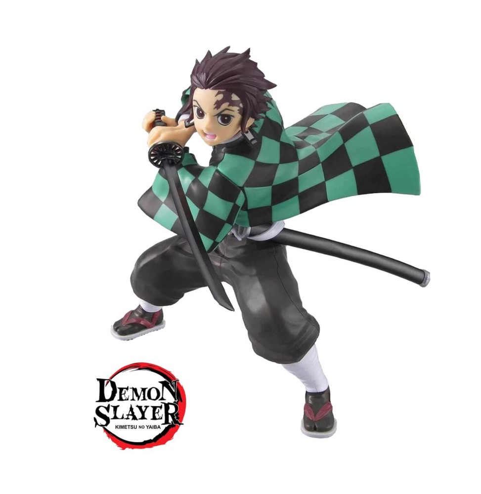 Maquette Demon Slayer Kimetsu No Yaiba -Tanjiro Kamado 13cm