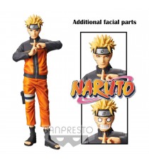 Figurine Naruto Shippuden - Uzumaki Naruto Grandista Nero Reproduction 27cm