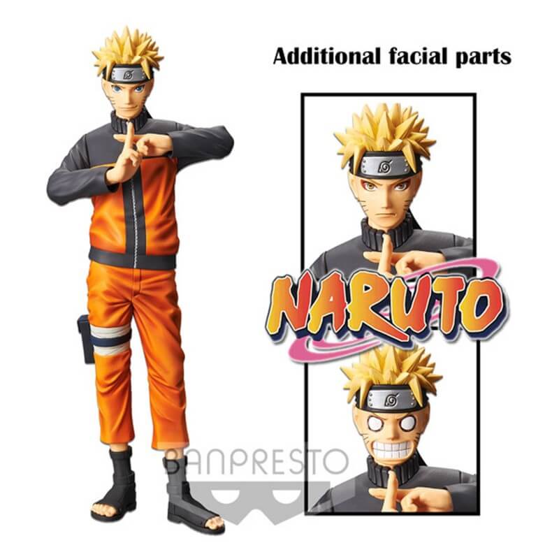 Naruto Shippuden Grandista Nero - Figurine Naruto Uzumaki Manga