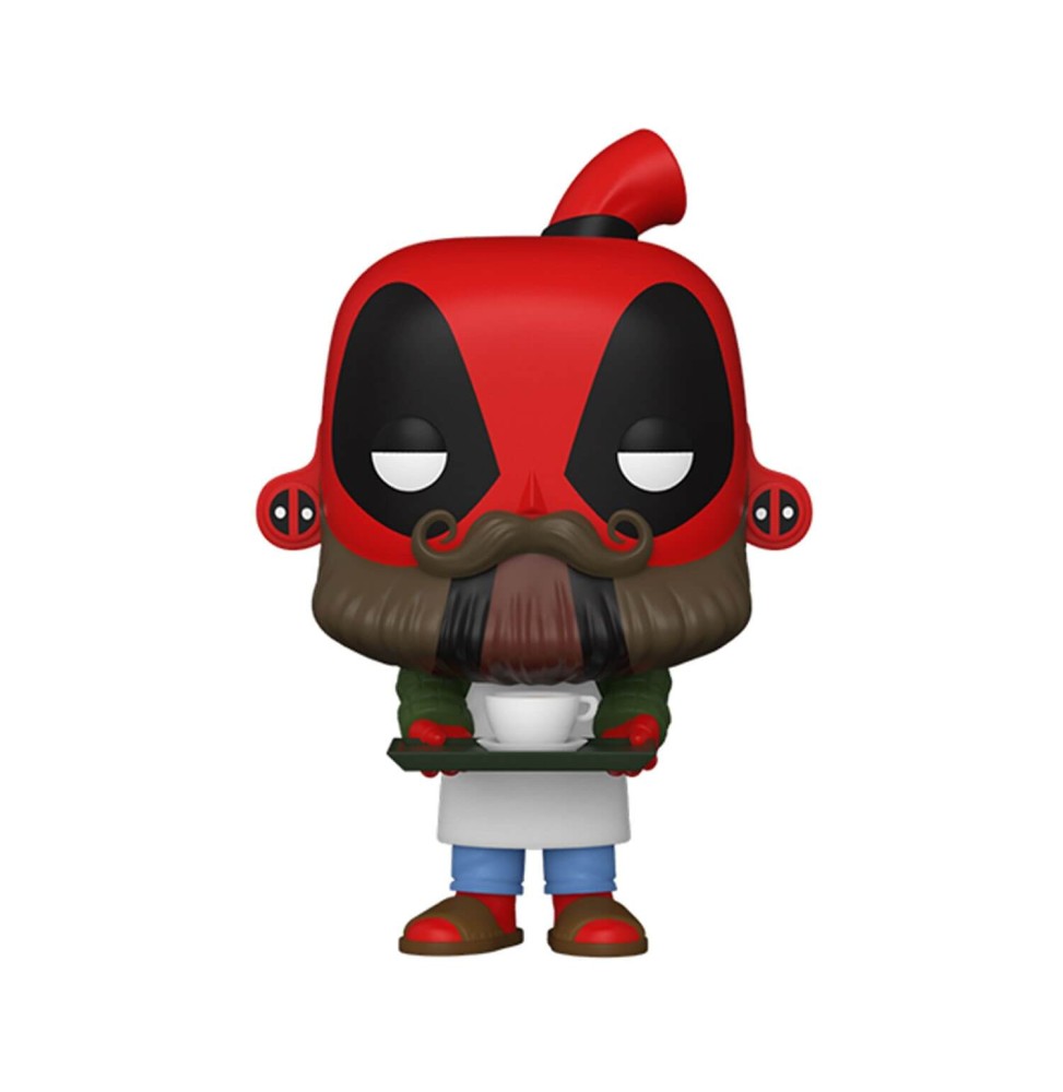 Figurine Marvel Deadpool - 30th Coffee Barista Pop 10cm