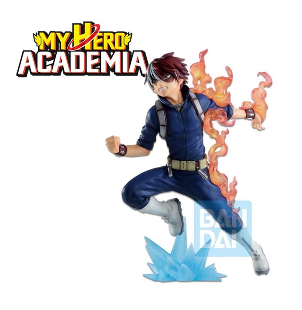 Figurine My Hero Academia - Shoto Todoroki Ichibansho Go And Go! 18cm