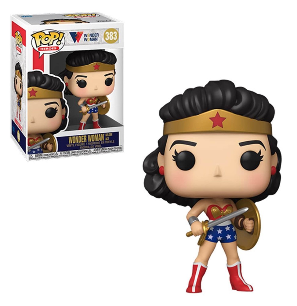 Figurine DC Wonder Woman 80Th - Classic Wonder Woman 1950 Pop 10cm