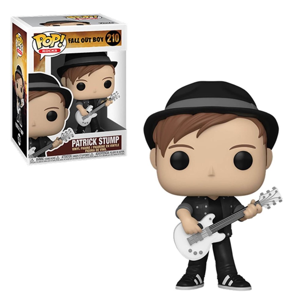 Figurine Rocks Fall Out Boy - Patrick Stump Pop 10cm