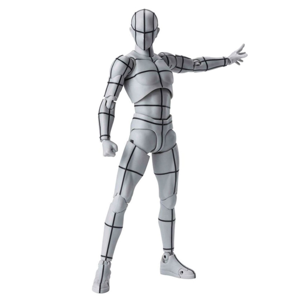 Figurine Homme - Body Kun Wireframe 14cm