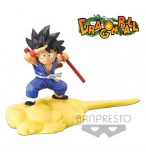Figurine DBZ - Goku Blue Outfit Flying Nimbus Repro 13cm
