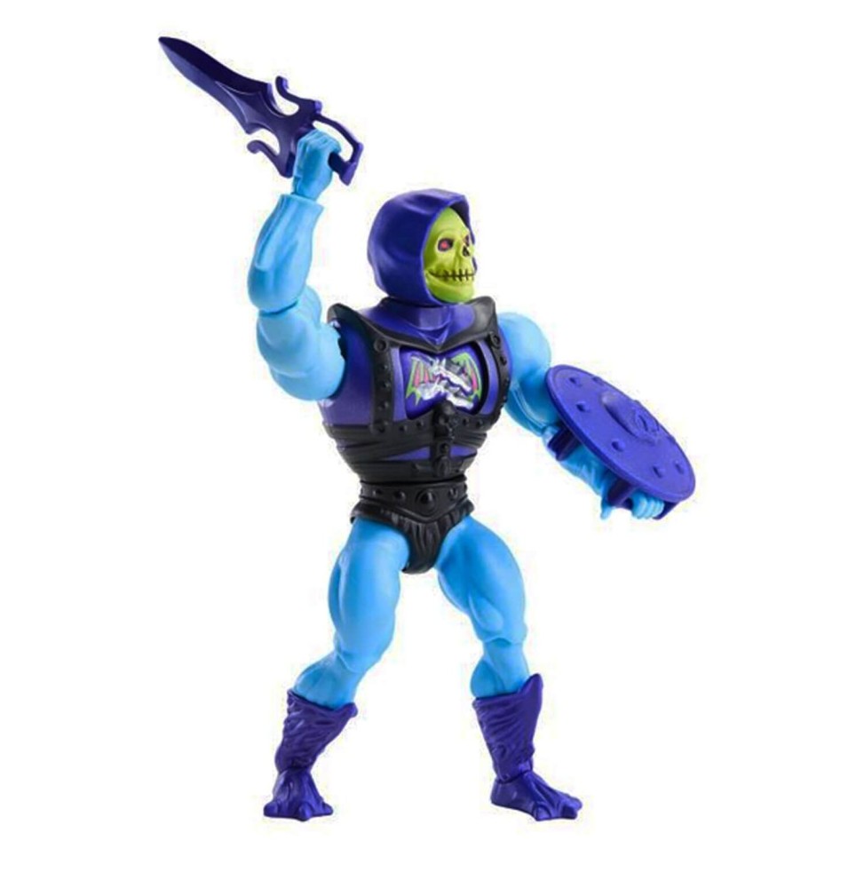 Figurine Les Maitres de l'Univers - Deluxe Skeletor Origins 14cm