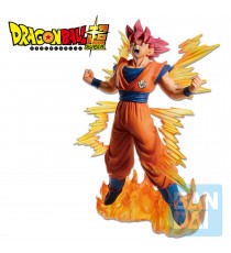 Figurine DBZ - Super Saiyan God Son Goku Rose Ichibansho 20cm