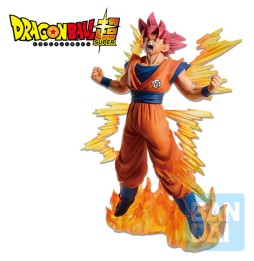 Figurine DBZ - Super Saiyan God Son Goku Rose Ichibansho 20cm