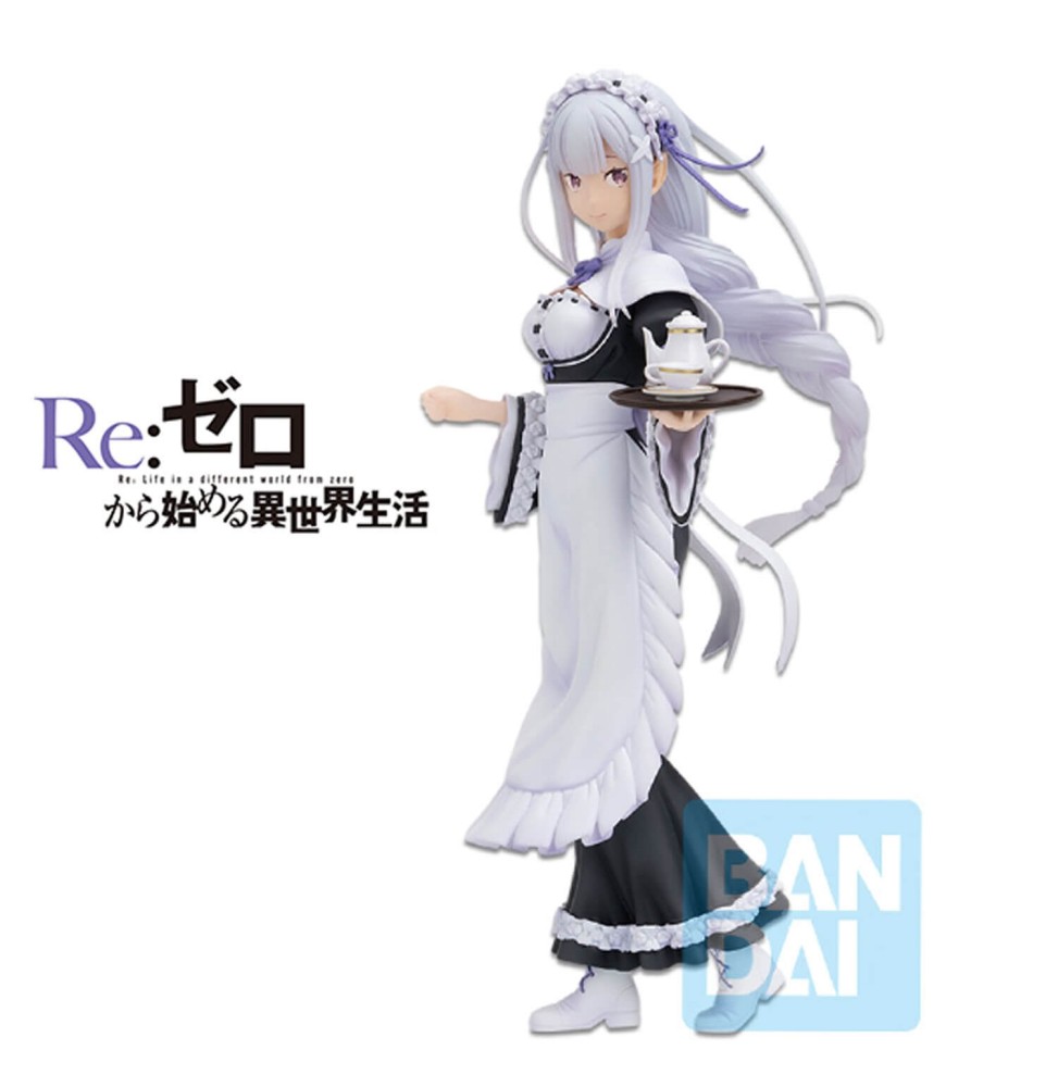 Figurine Re Zero - Emilia Figurine Re Zero - Rem Rejoice That There Are Lady On Each Arm 19cm