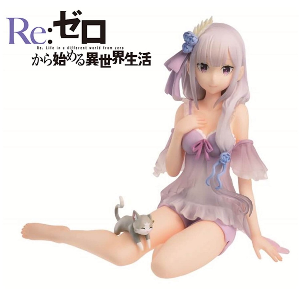 Figurine Re Zero - Emilia Slumber Tea Party Ichibansho 11cm