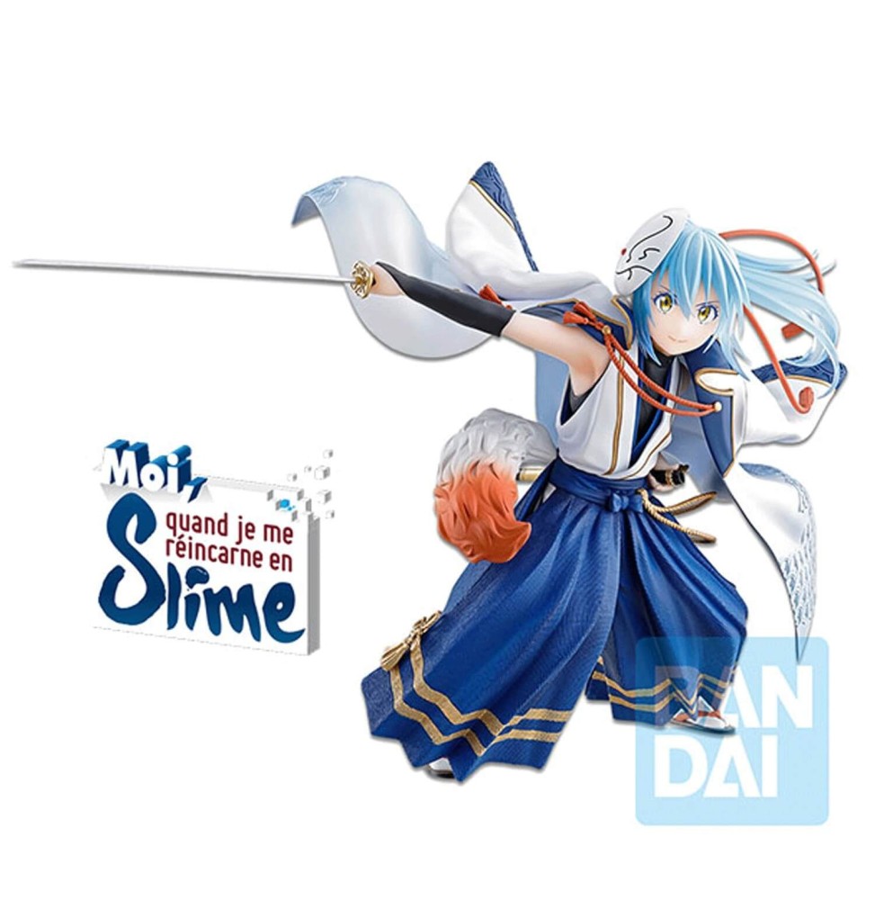 Figurine Moi Quand Je Me Reincarne En Slime - Rimuru Kimono Japanese Tempest Ichibansho 14cm