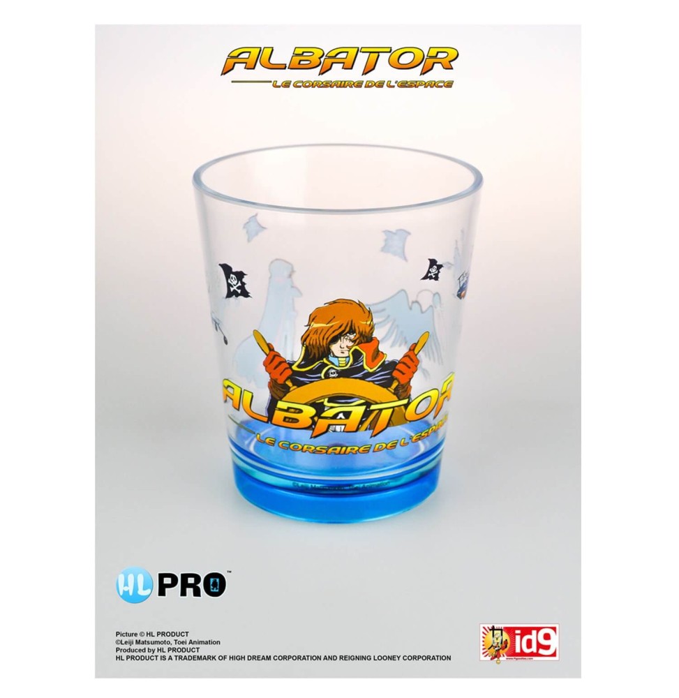 Verre Plastique Albator - Albator Gouvernail Couleur Aléatoire