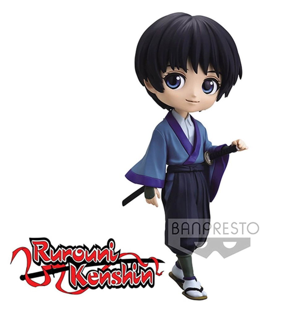 Figurine Ruroni Kenshin - Sojiro Seta Ver B Q Posket 14cm