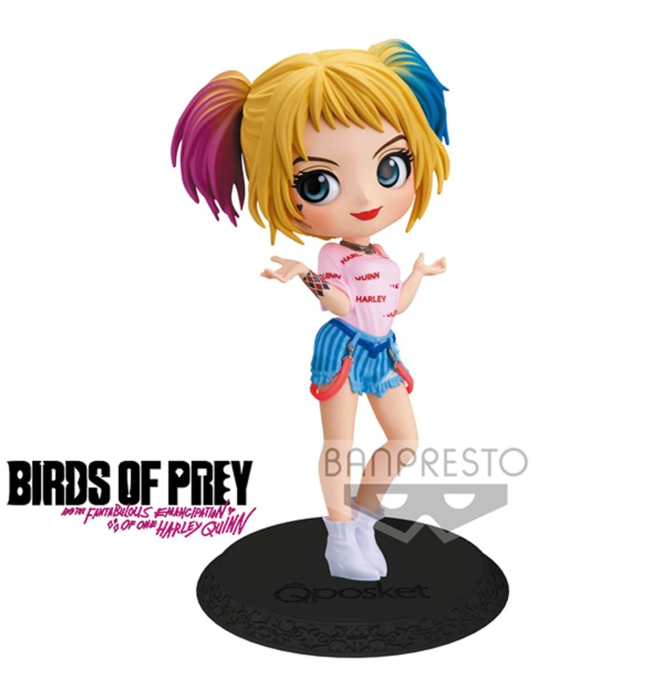 Figurine DC Birds Of Prey - Harley Quinn Vol3 Ver B Q Posket 14cm