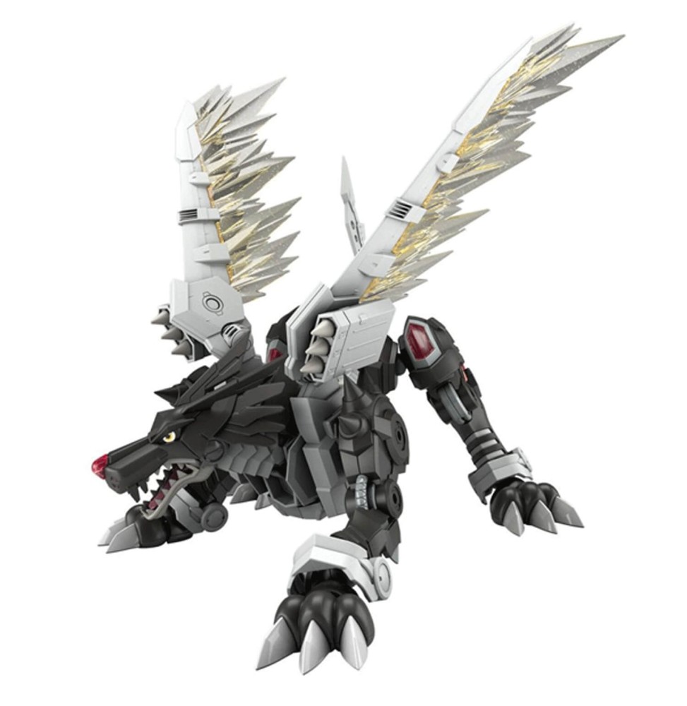 Maquette Digimon - Amplified Metalgarurumon Black Ver 17cm