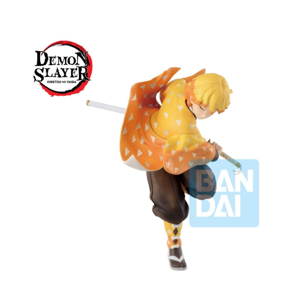 Figurine Demon Slayer Kimetsu No Yaiba - Zenitsu Agatsuma Ichibansho Mugen Train 16cm