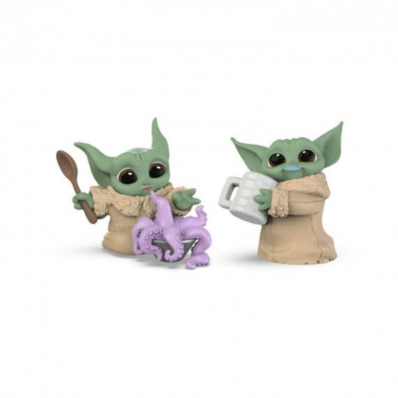 Figurine Star Wars Mandalorian - 2-Pack The Child Baby Yoda Poulpe & Tasse 6cm