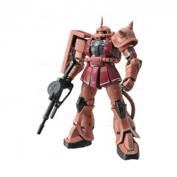 Maquette Gundam - 02 MS-06S Zaku II Gunpla RG 1/144 13cm