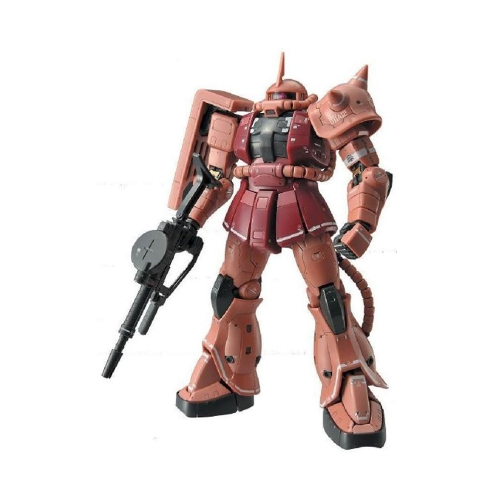 Maquette Gundam - 02 MS-06S Zaku II Gunpla RG 1/144 13cm