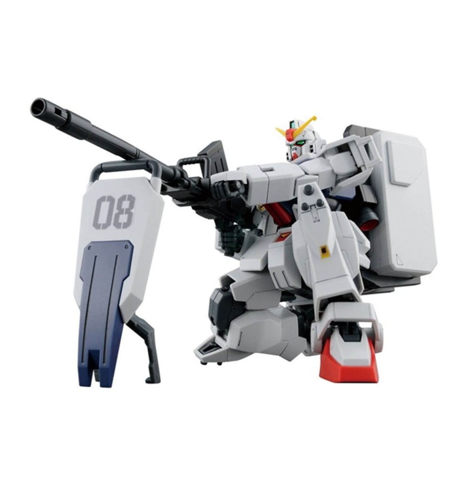 Maquette Gundam - 210 Gundam Ground Type Gunpla HG 1/144 13cm